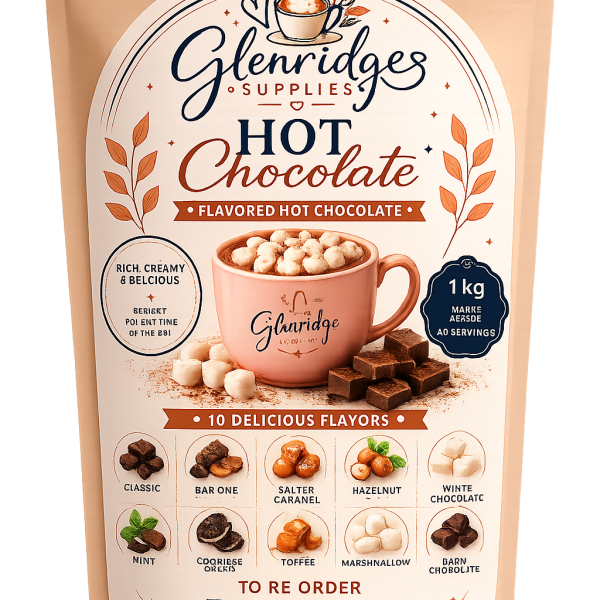 Flavored Hot Chocolate 1kg (Choose your Flavor)