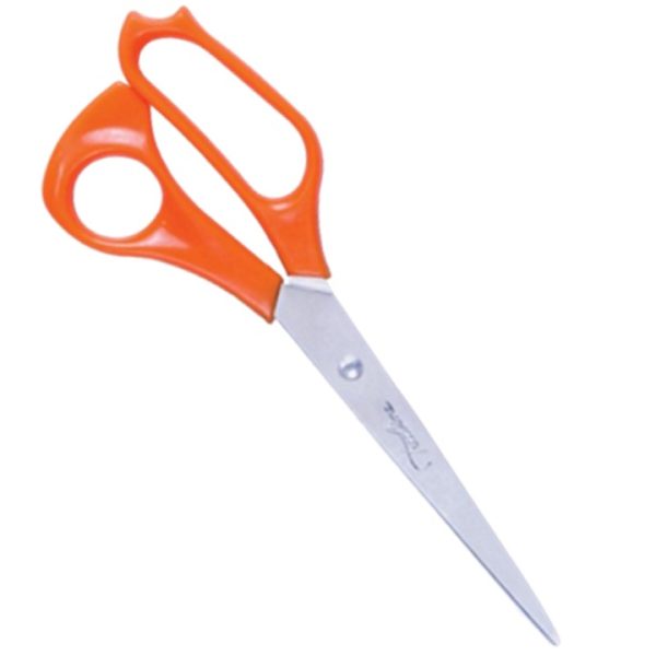 Economy Scissors 210mm Orange Handle (Each)