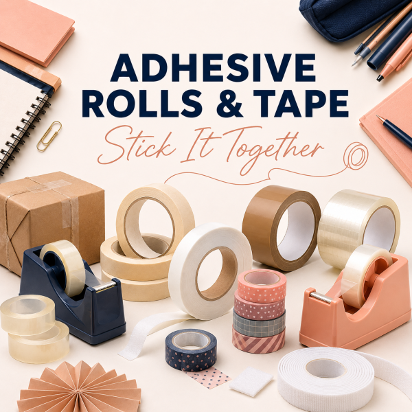 Adhesive Rolls & Tape