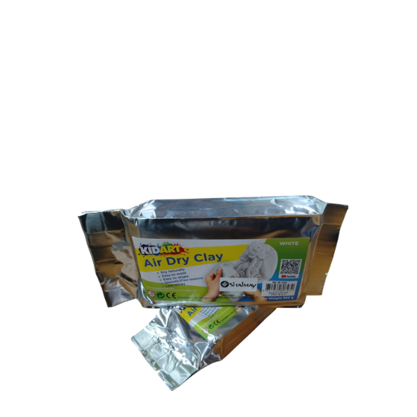 Office Mate Air Dry Clay White 500g