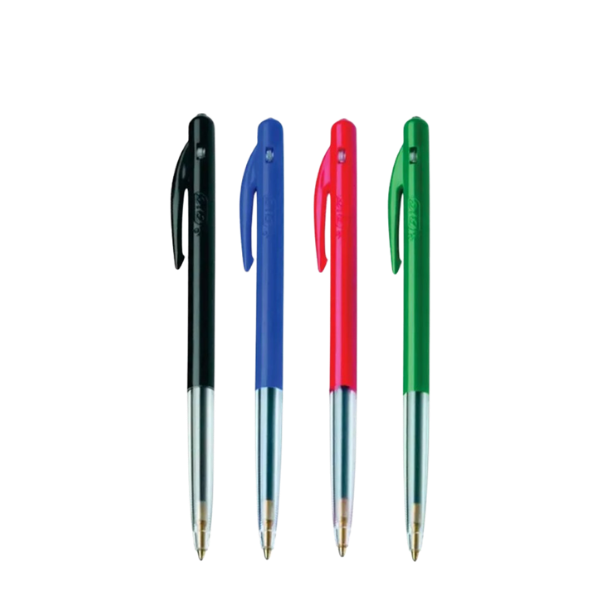 Bic Clic Medium 1.0mm Ballpoint Pen Assorted Colours (Each)