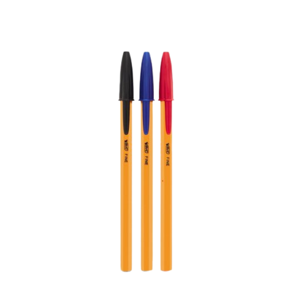 Bic Orange Fine 1.0mm Pen Assorted Colours (Each)