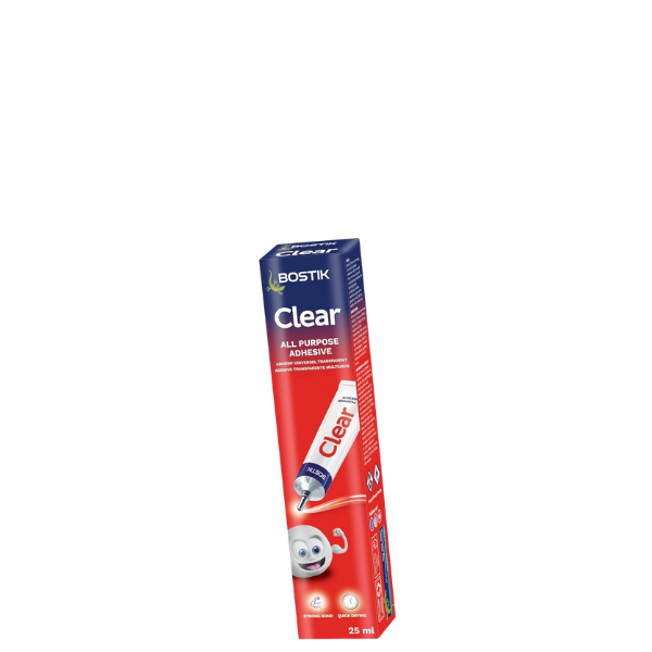 Bostik Clear Adhesive Box 25ml