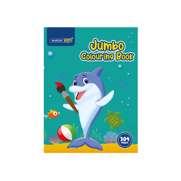 Marlin Kids Jumbo Colouring Book 304 Pages