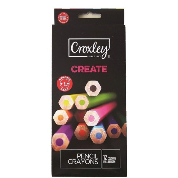 Croxley Create Colouring Pencils 12's