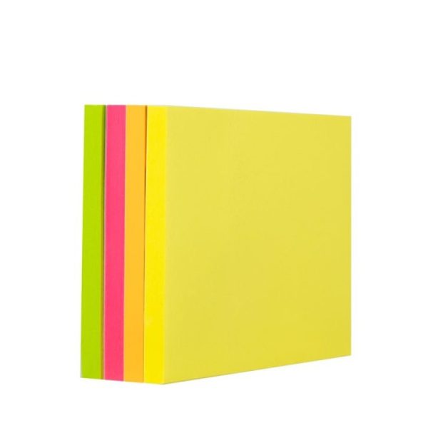 Sticky Notes 76 x 76mm Fluorescent Colors 400's