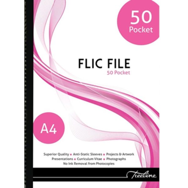 A4 50 Pocket Display Book 50 Micron