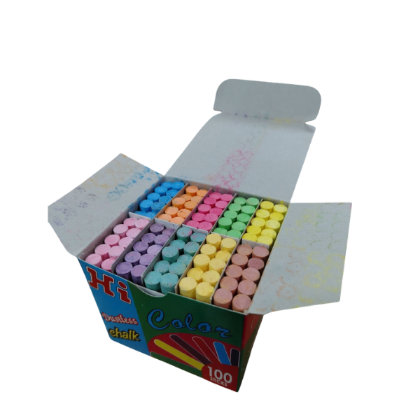 SM4* Hi Chalk Dustless Coloured 100's
