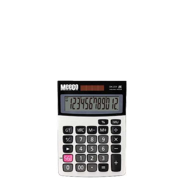 Meeco 12 Digit Desktop Calculator