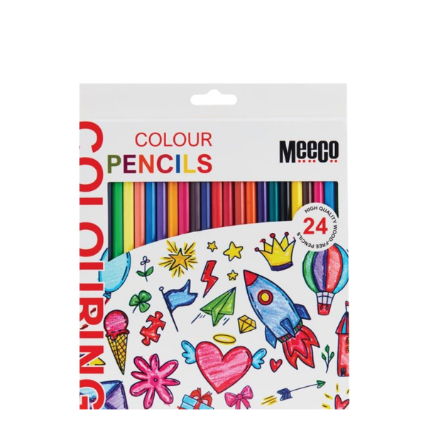 Meeco Colouring Pencils Set of 24