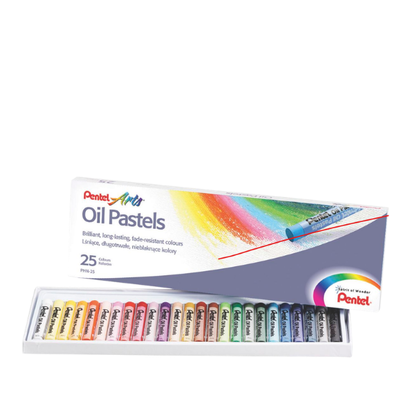 Pentel Oil Pastels Set of 25