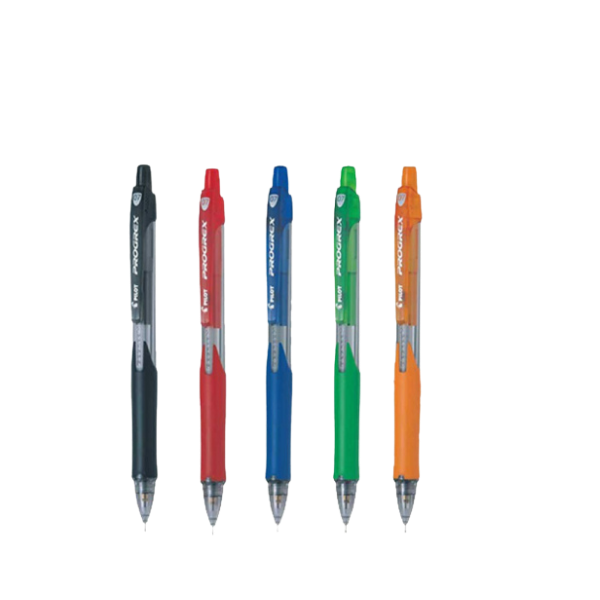 Pilot Progrex Mechanical Pencil 0.3mm Assorted Colours (Each)