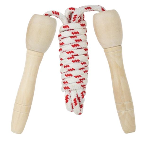 Skipping Rope Wooden Handle
